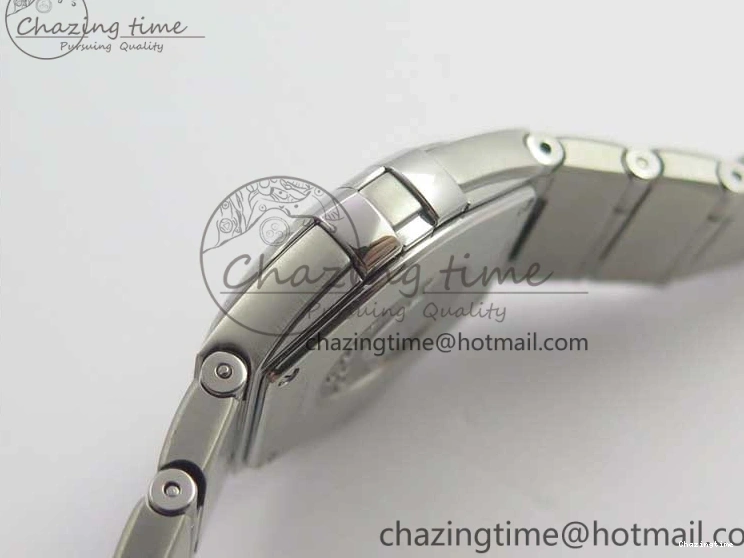0402 Constellation Ladies 27mm ZF 1:1 Best Edition SS Blue MOP Dial on SS Bracelet ETA Quartz Youthful 7942